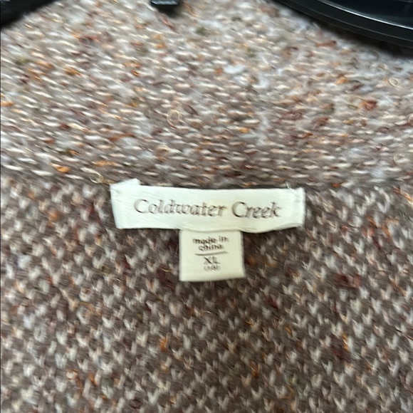 Coldwater Creek Brown Sequin Embellished Cropped Jacket - Picture 2 of 12